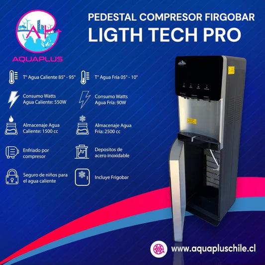 LIGHT TECH PRO (bidón oculto) + 2 BIDONES (incluye envase retornable)